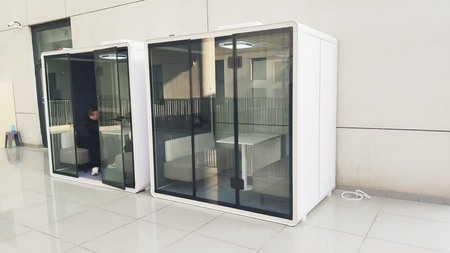 高校智能静音舱内饰，静界科技模块化校园学习舱配置