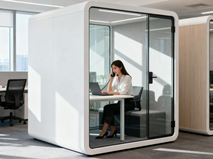 办公室隔音舱, 隔音舱选购, 办公隔音方案, 移动静音舱购买指南
