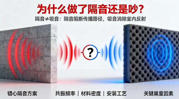 隔音秘密，隔音冷知识，声学黑科技，噪音解决方案,为什么隔音没用，隔音后遗症，高级隔音-武汉静界科技有限公司
