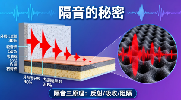 隔音方法，噪音解决方案，家居降噪，隔音诊断，噪音漏洞，阻隔噪音，安静房间，装修攻略