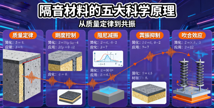 隔音科学，物理原理，底层逻辑，材料解码，声学原理，隔音技术，高频噪音，低频噪音